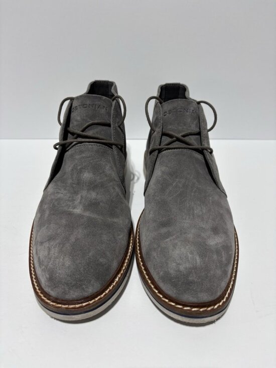 Bostonian Men’s Dezmin Mid Grey Suede Boots, Size 10.5 M main image 5